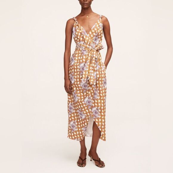 Rebecca Taylor Gingham Daisy Whisper Dress - Picture 1 of 13
